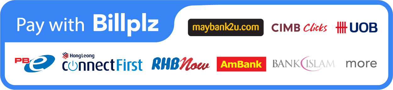 Online Banking/Credit Card/Debit Card/E-wallet/Atome,Grab Pay later